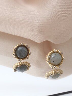 Alexis Bittar Sunstone Stud Earrings